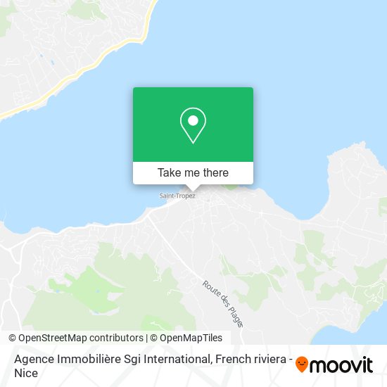 Agence Immobilière Sgi International map