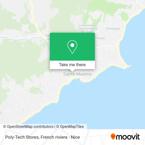 Poly-Tech Stores map