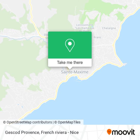 Mapa Gescod Provence