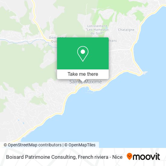 Boisard Patrimoine Consulting map