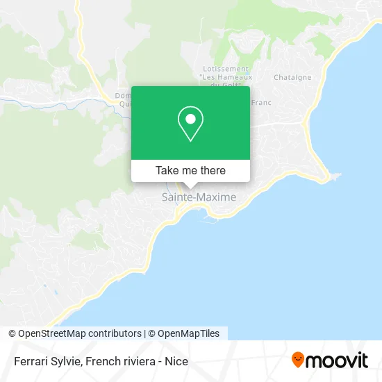 Ferrari Sylvie map