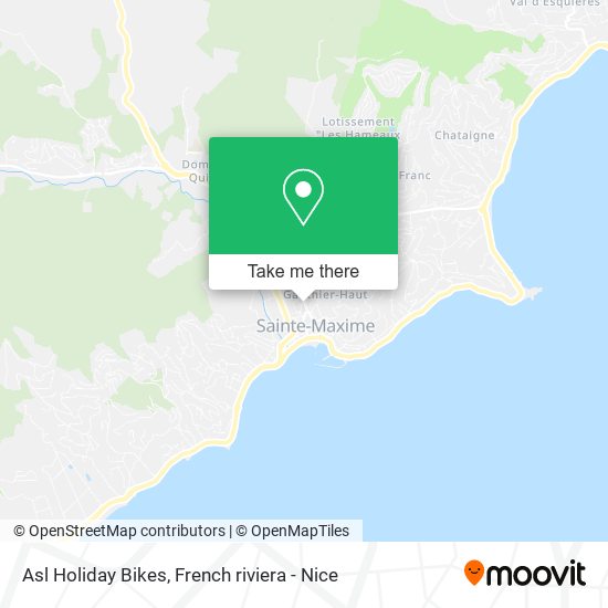 Asl Holiday Bikes map
