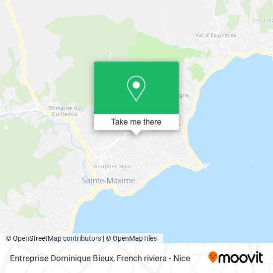 Mapa Entreprise Dominique Bieux