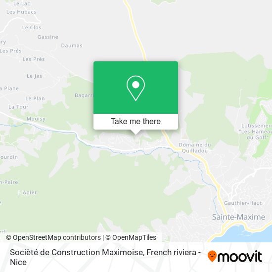 Socièté de Construction Maximoise map