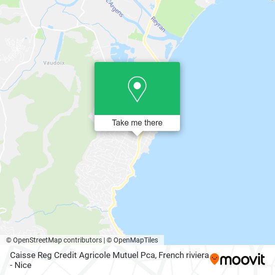 Mapa Caisse Reg Credit Agricole Mutuel Pca