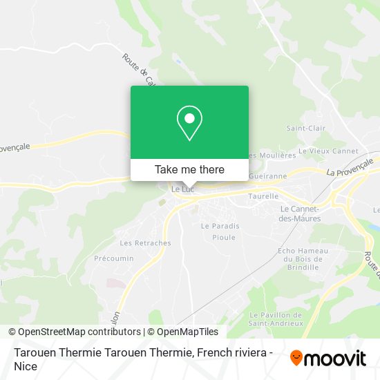 Tarouen Thermie Tarouen Thermie map