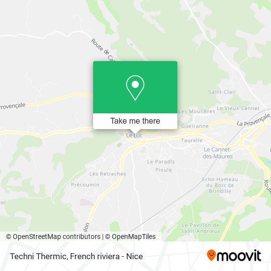 Mapa Techni Thermic