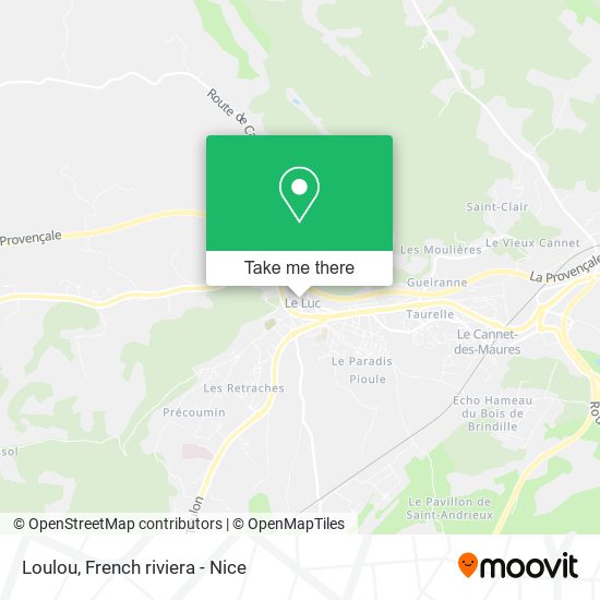 Loulou map