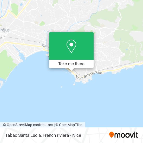 Tabac Santa Lucia map