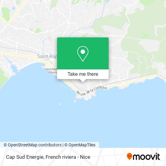 Cap Sud Energie map