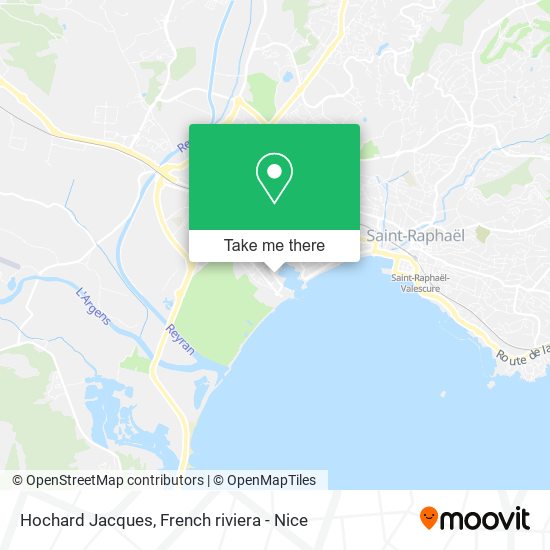 Mapa Hochard Jacques