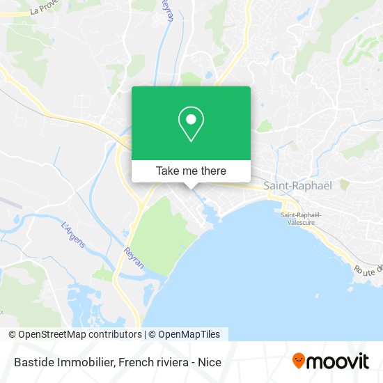 Bastide Immobilier map