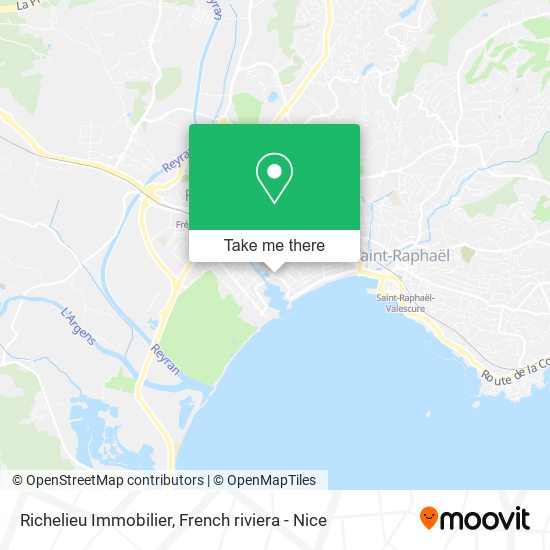 Richelieu Immobilier map