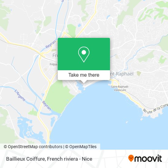 Baillieux Coiffure map