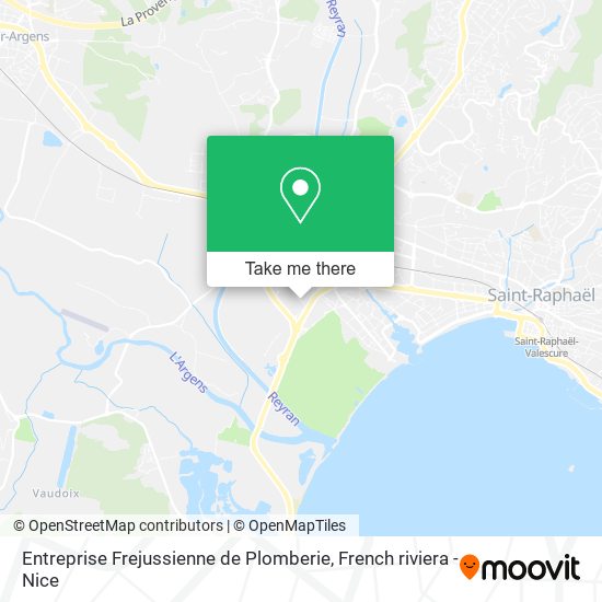 Mapa Entreprise Frejussienne de Plomberie