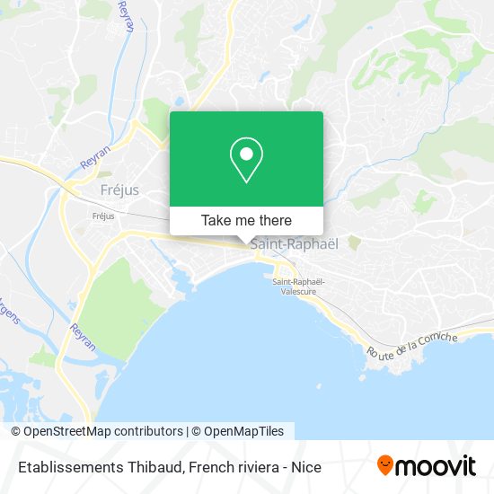 Etablissements Thibaud map