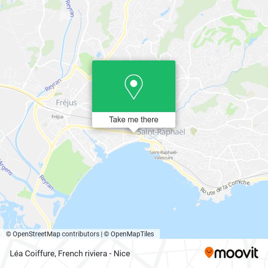 Léa Coiffure map
