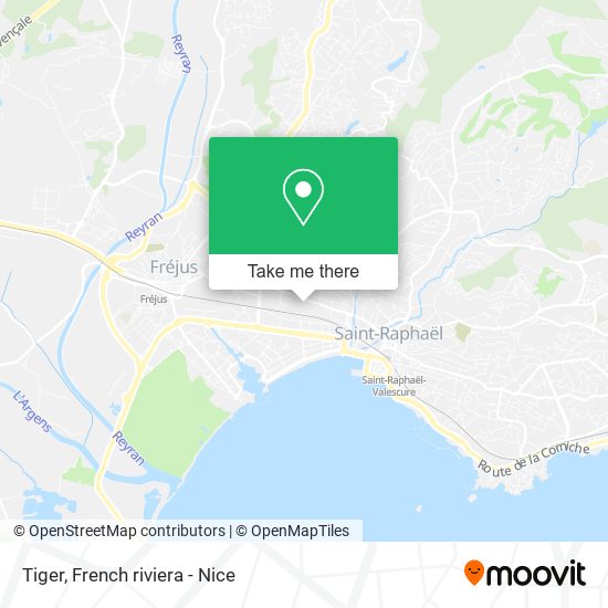 Mapa Tiger