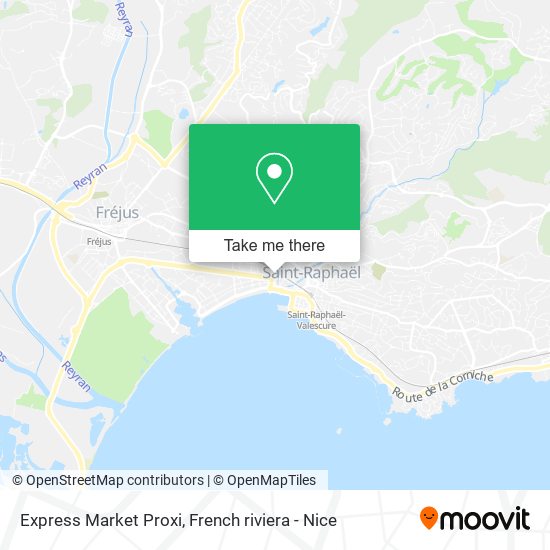 Express Market Proxi map