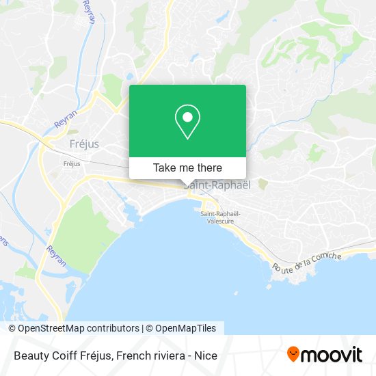 Beauty Coiff Fréjus map