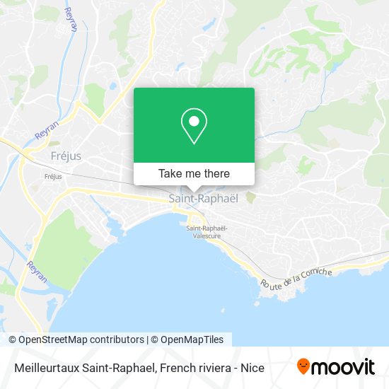 Meilleurtaux Saint-Raphael map