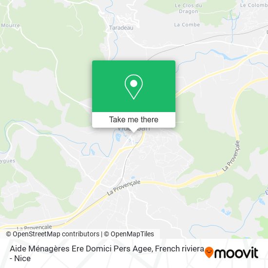 Aide Ménagères Ere Domici Pers Agee map