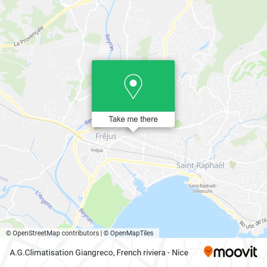 A.G.Climatisation Giangreco map