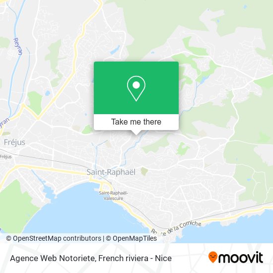 Agence Web Notoriete map