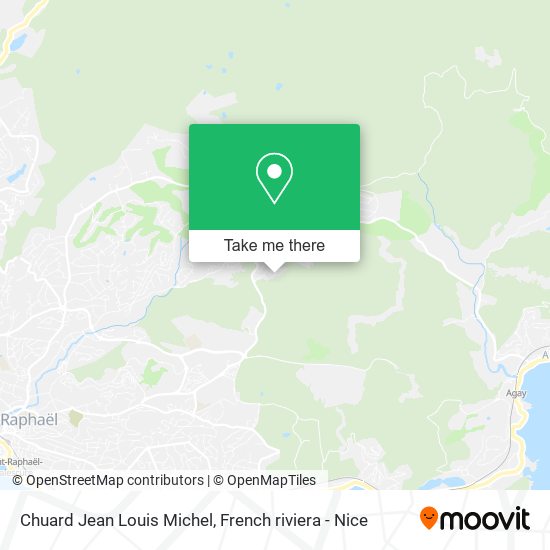 Mapa Chuard Jean Louis Michel