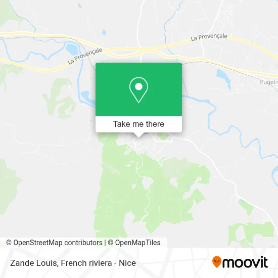 Zande Louis map