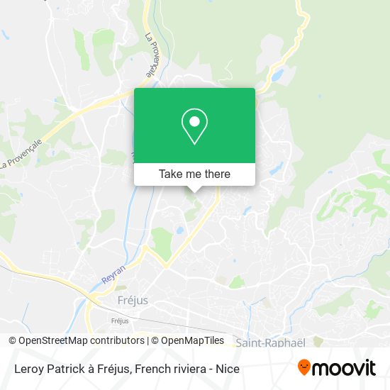 Leroy Patrick à Fréjus map