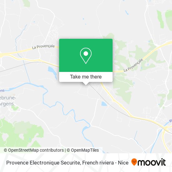 Mapa Provence Electronique Securite