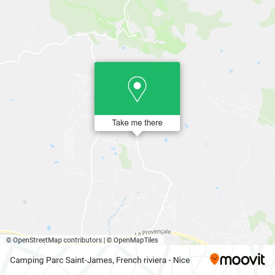 Camping Parc Saint-James map