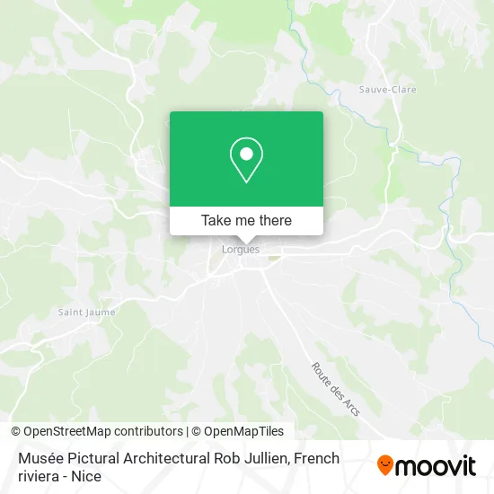 Musée Pictural Architectural Rob Jullien map