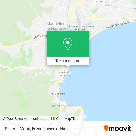 Mapa Sellerie Marin