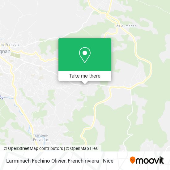 Larminach Fechino Olivier map