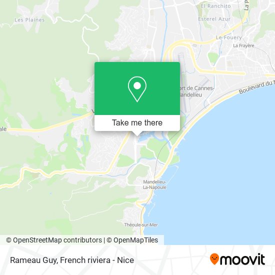 Rameau Guy map