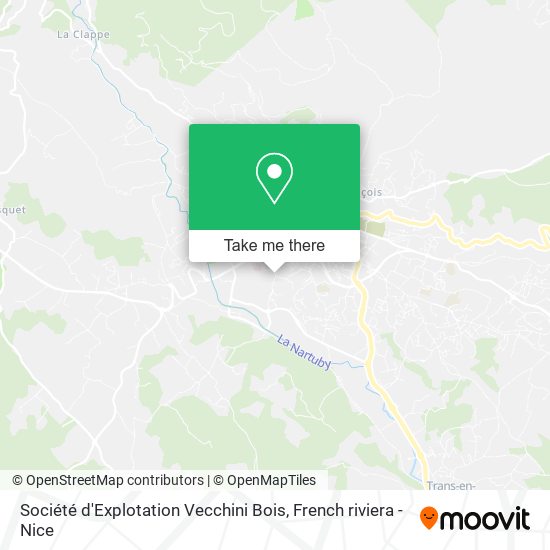 Société d'Explotation Vecchini Bois map