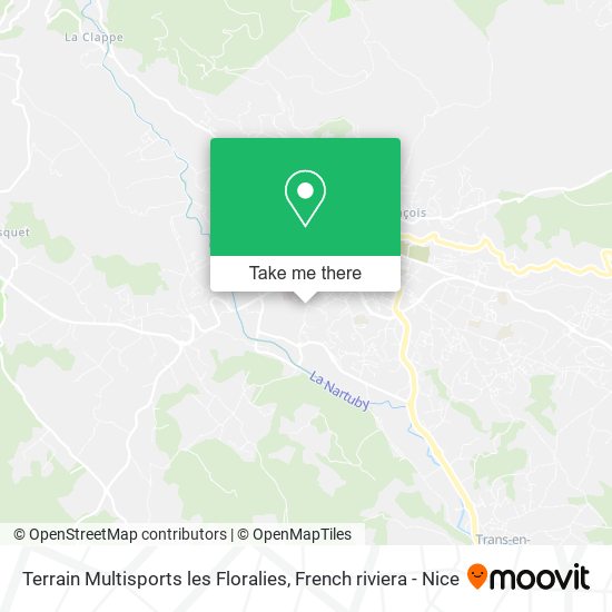 Terrain Multisports les Floralies map