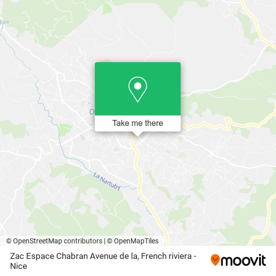 Zac Espace Chabran Avenue de la map