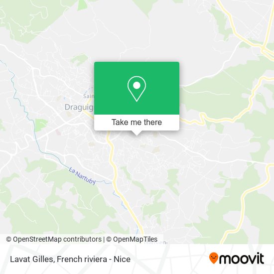 Lavat Gilles map