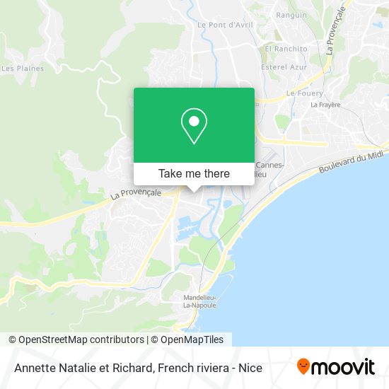 Annette Natalie et Richard map