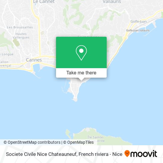 Mapa Societe Civile Nice Chateauneuf