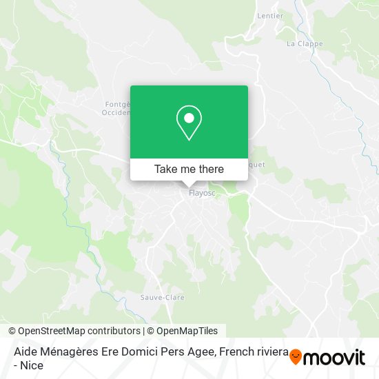 Mapa Aide Ménagères Ere Domici Pers Agee