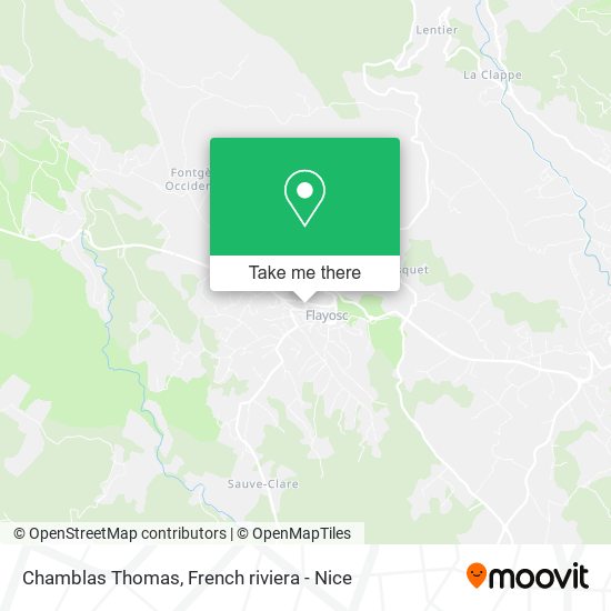 Chamblas Thomas map