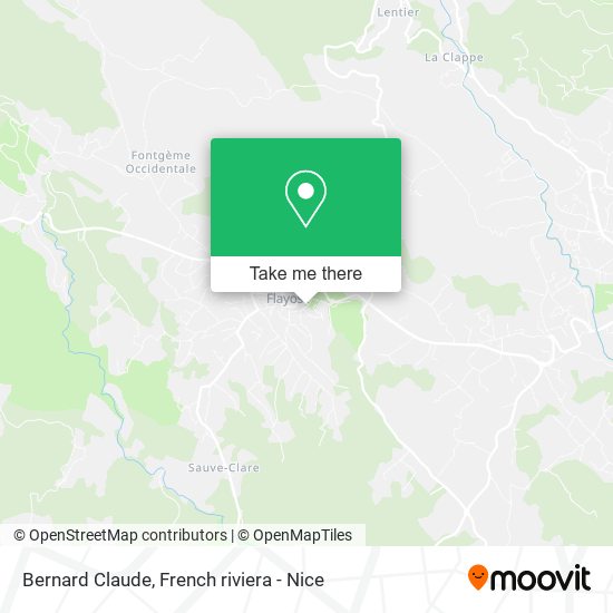 Bernard Claude map