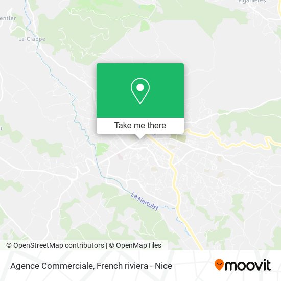 Agence Commerciale map