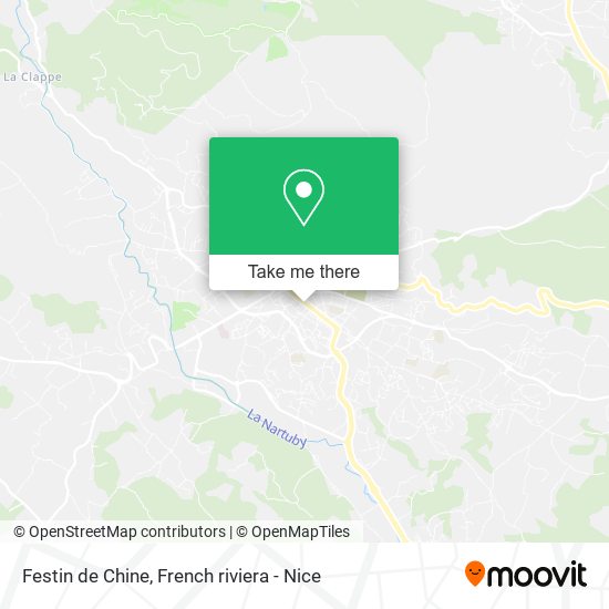 Festin de Chine map