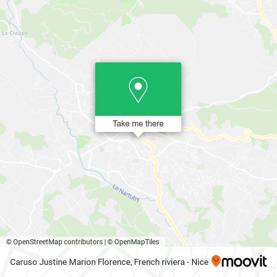 Caruso Justine Marion Florence map