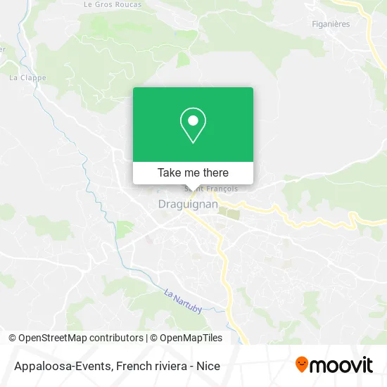 Appaloosa-Events map